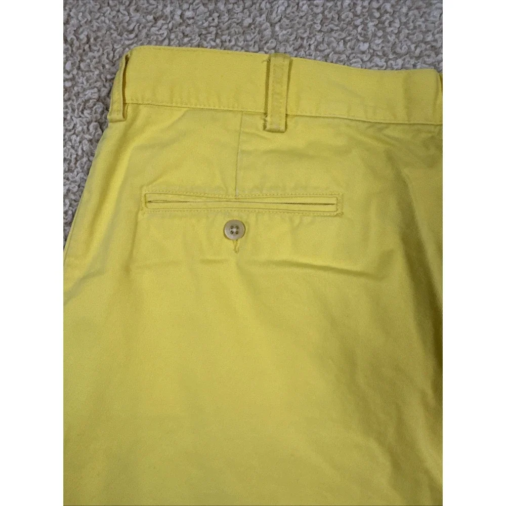 Polo Ralph Lauren Mens Shorts Size 38 Yellow Chino Classic Fit  9